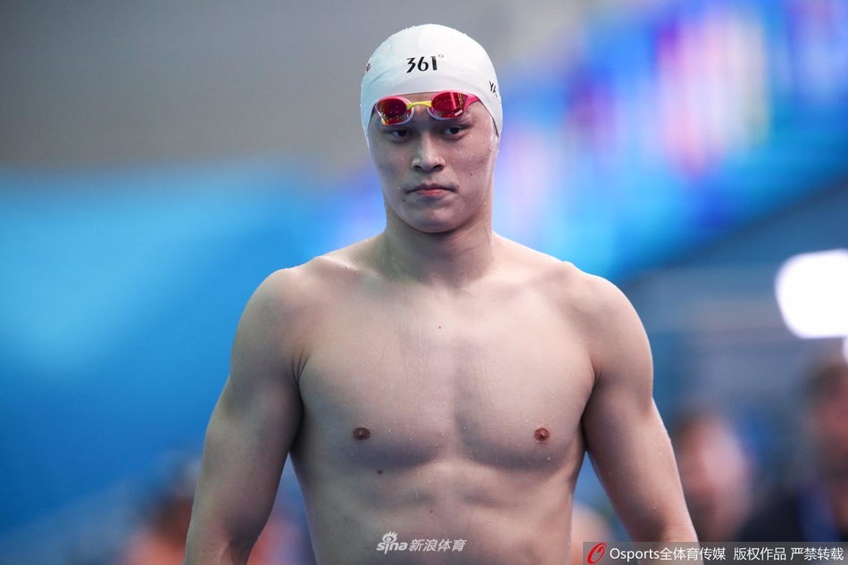 世锦赛800自预赛：孙杨晋级