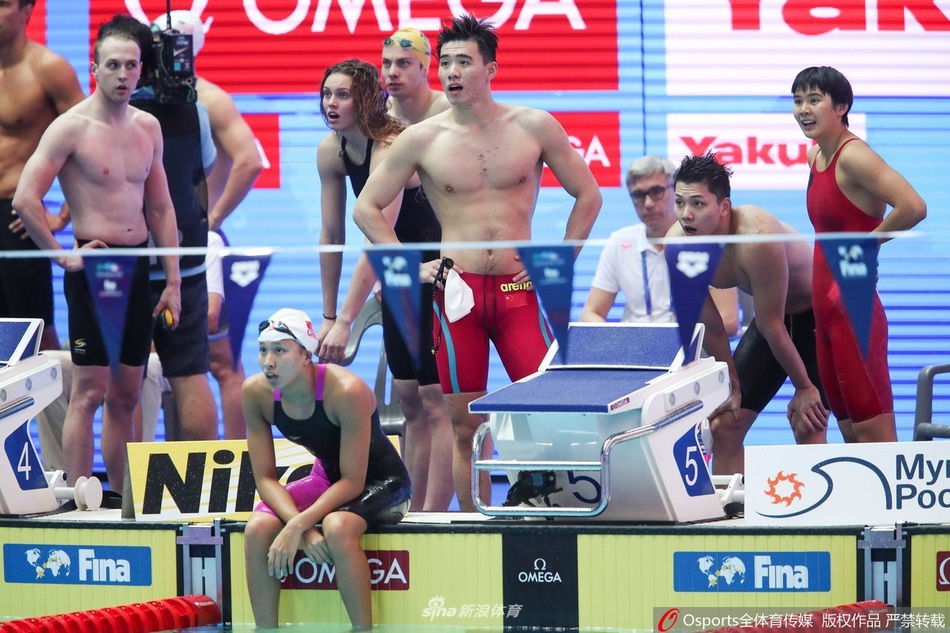世锦赛4x100混预赛 中国队犯规成绩取消