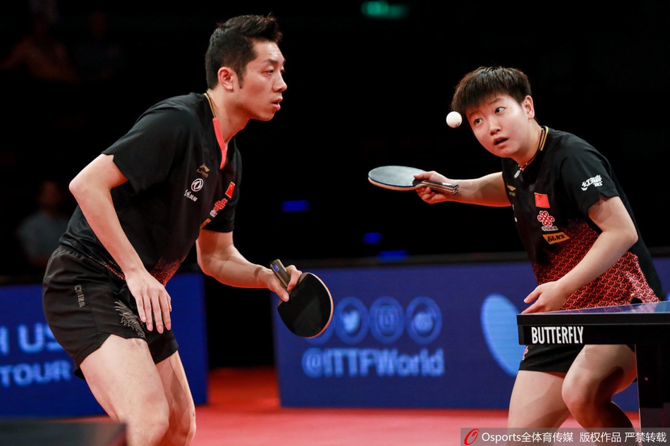 德国赛许昕/孙颖莎混双夺冠