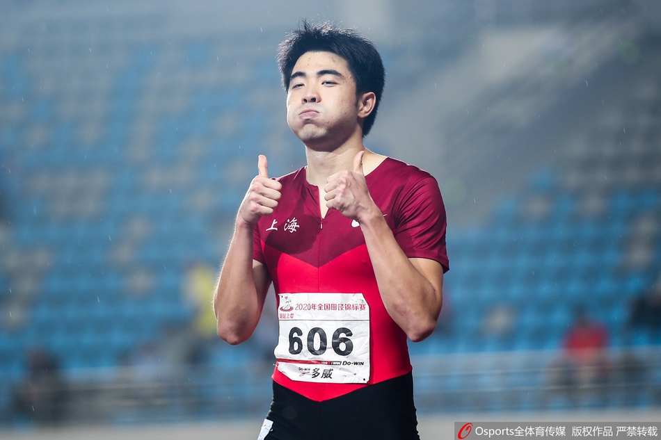 全国田径锦标赛：男子110米栏谢文骏夺冠
