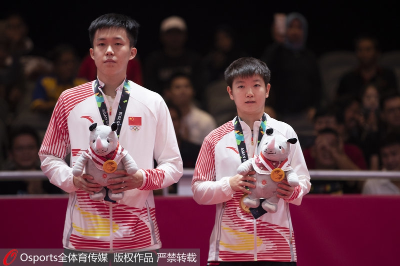 国乒2018冠军回顾50金战绩显眼