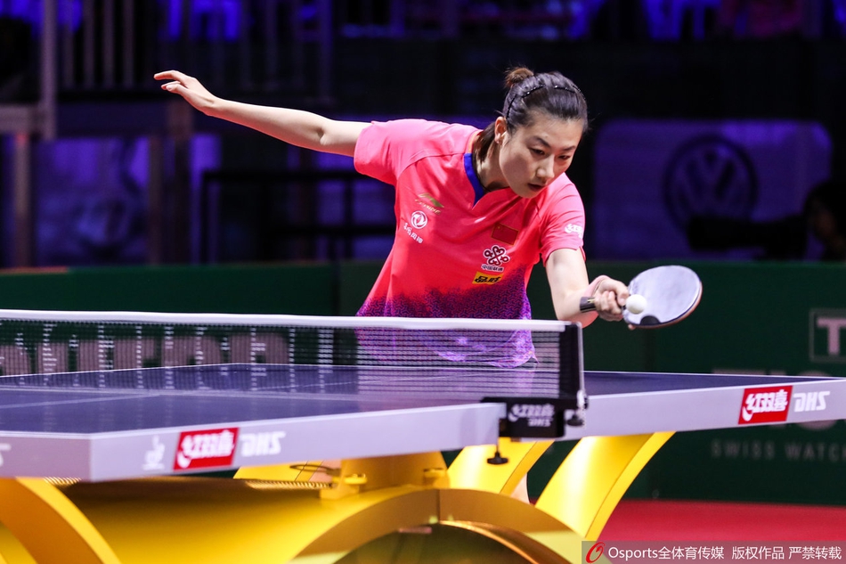 世乒赛丁宁横扫埃及选手