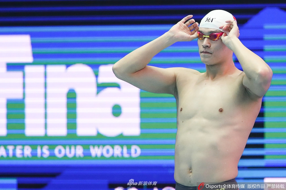 世锦赛800自预赛：孙杨晋级