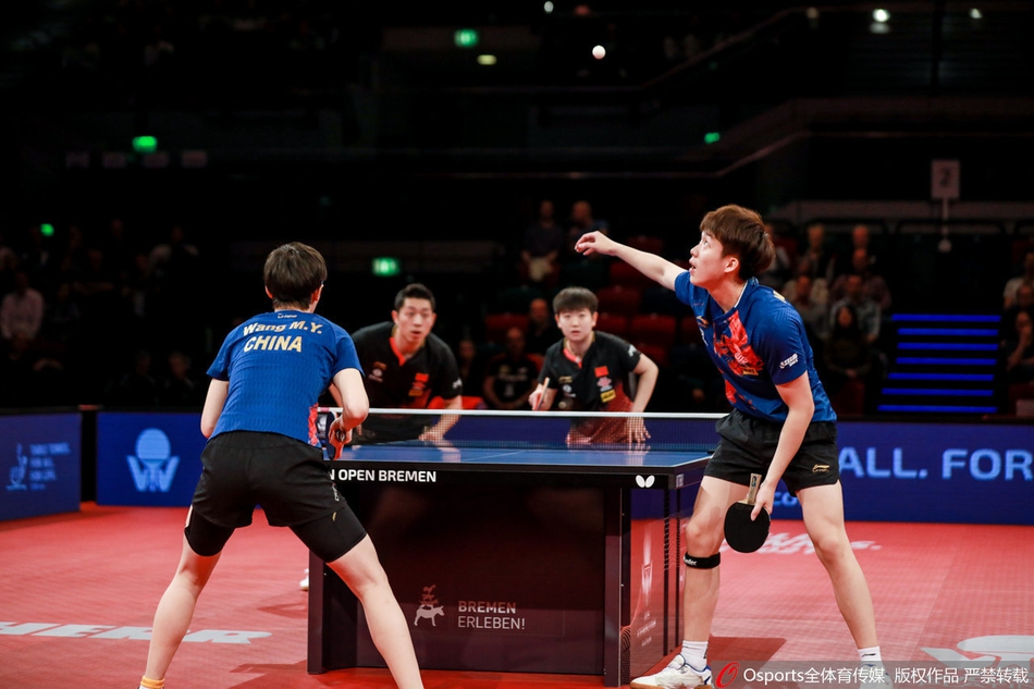 德国赛许昕/孙颖莎混双夺冠