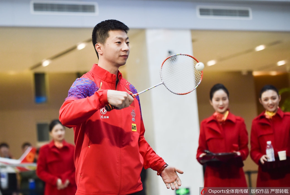 马龙樊振东波尔出席球迷见面会