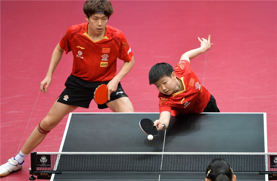 卡塔尔赛王楚钦/孙颖莎进决赛