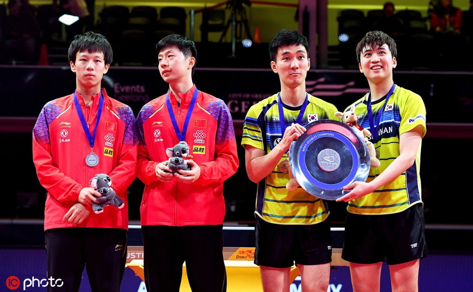 澳乒赛马龙/林高远获亚军