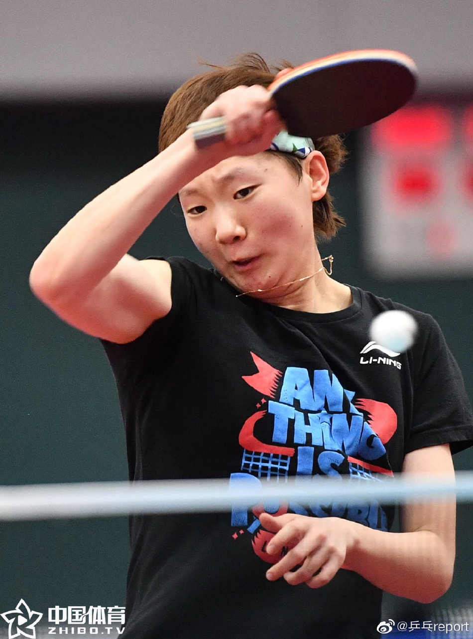 国乒进行日常冬训