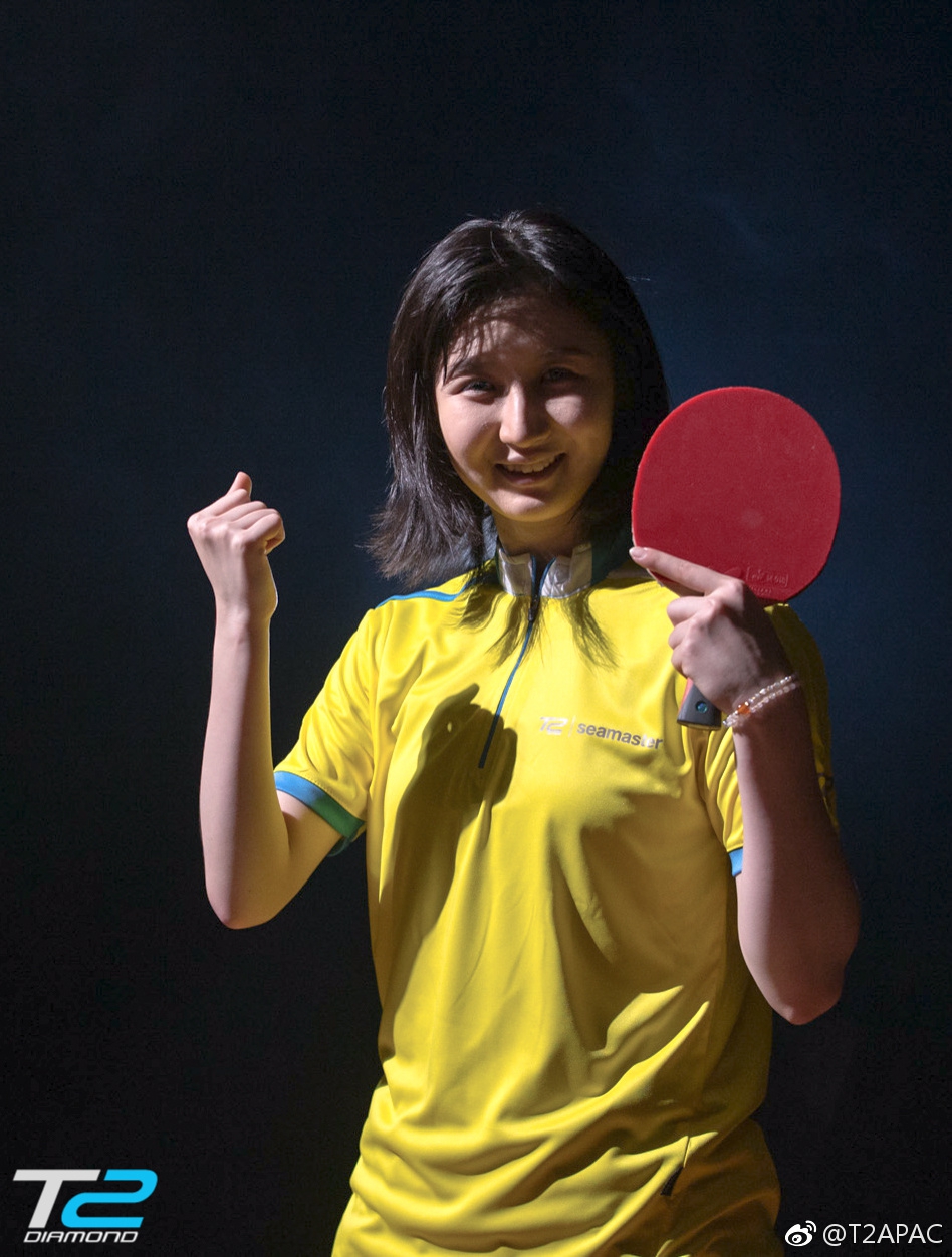 早田希娜写真曝光尽显青春活力