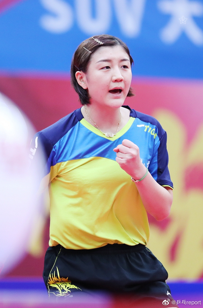 全锦赛陈梦夺得女单冠军