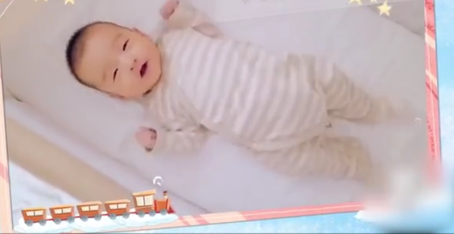 何雯娜生产梁超陪伴温馨有爱