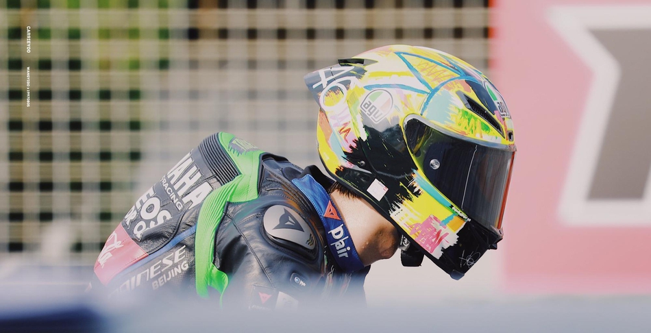 王一博参加珠海zic摩托车赛