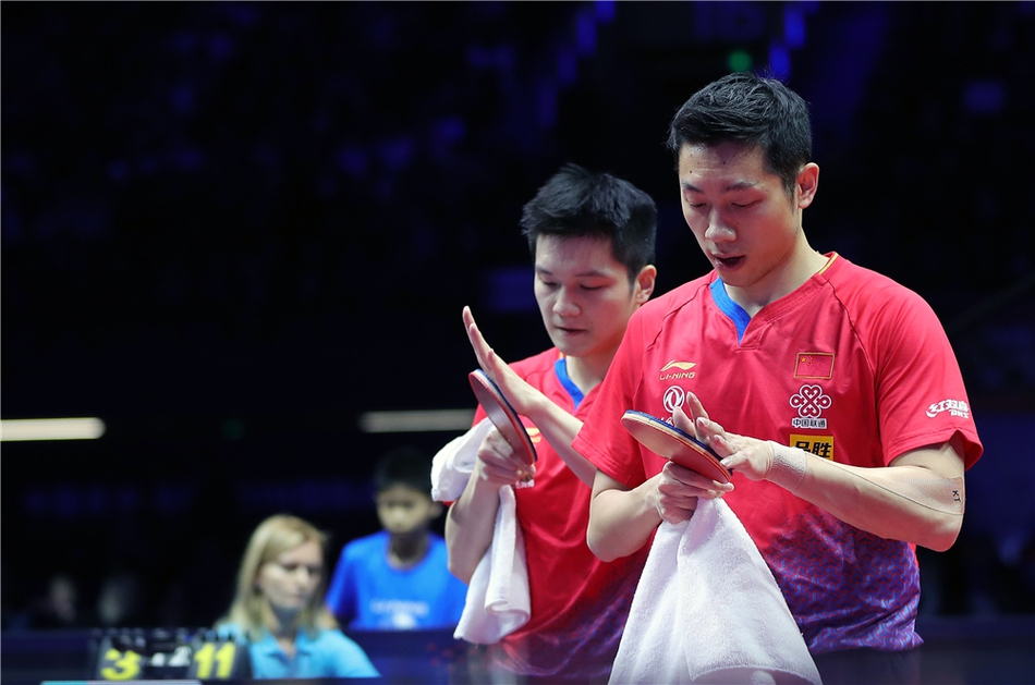 总决赛许昕/樊振东夺冠