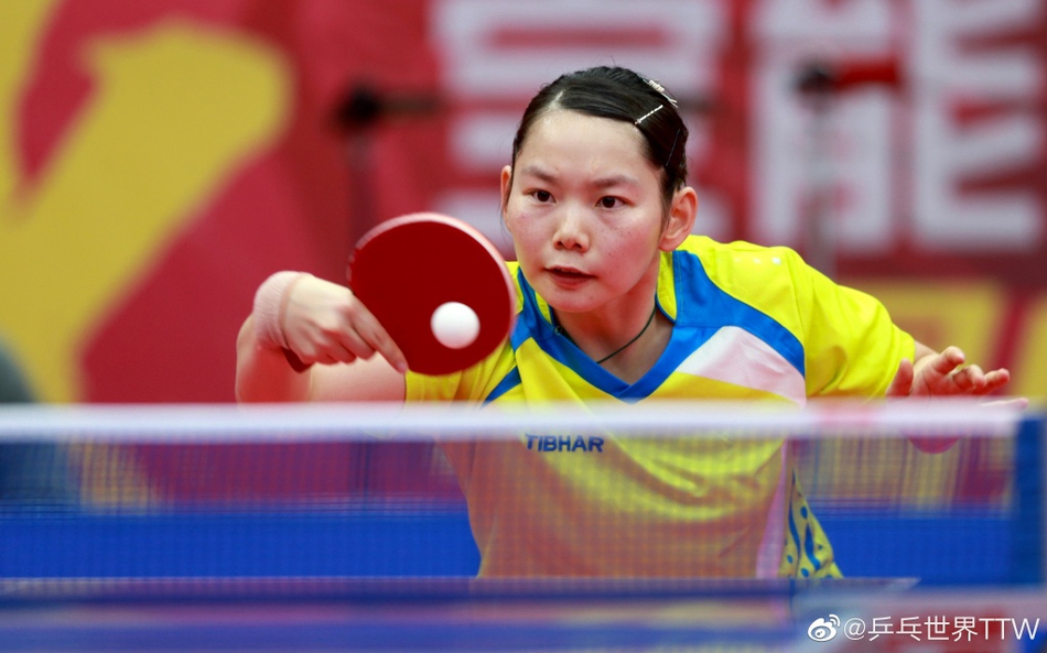 乒乓球全锦赛半决赛精彩瞬间