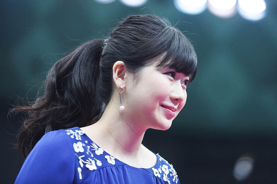 福原爱获得日本乒协特别功劳奖