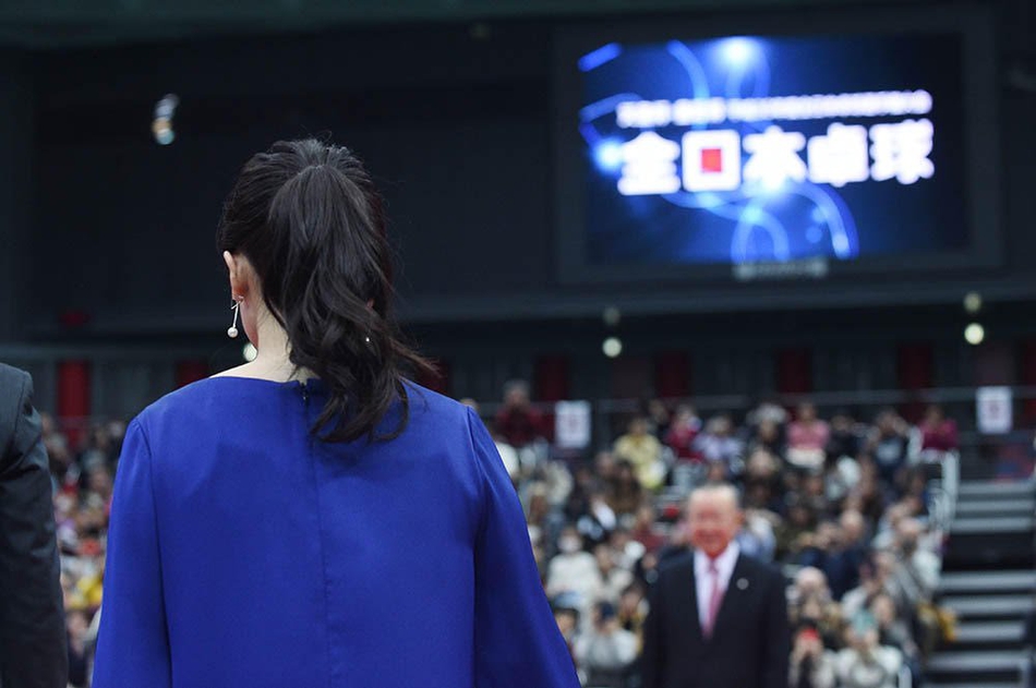 福原爱获得日本乒协特别功劳奖