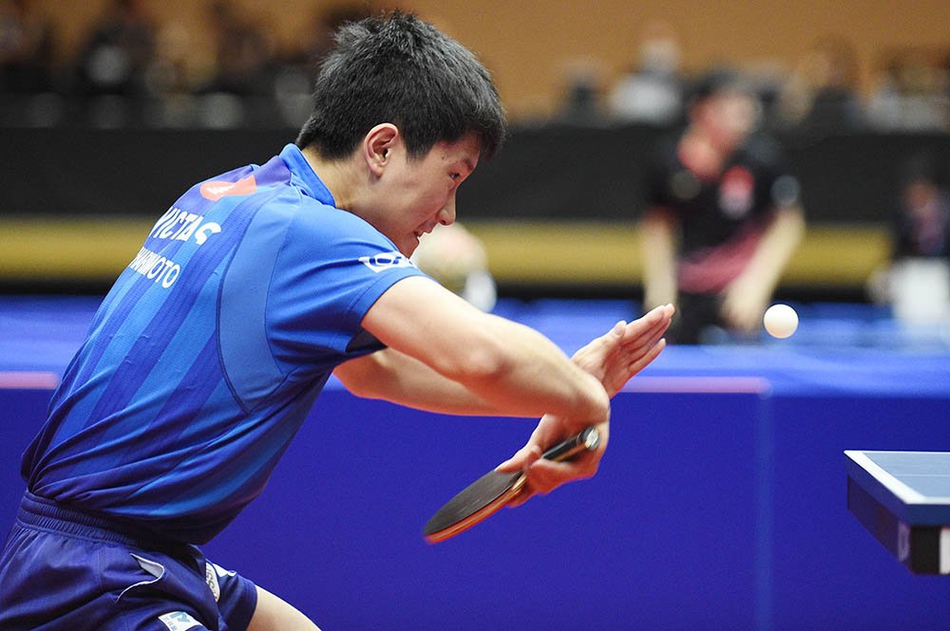 乒乓球亚洲杯马龙3-1张本智和