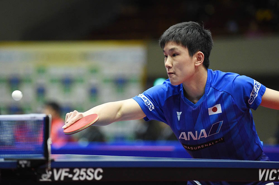 乒乓球亚洲杯马龙3-1张本智和