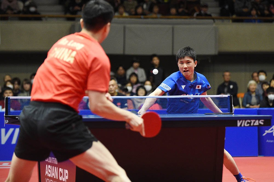 乒乓球亚洲杯马龙3-1张本智和
