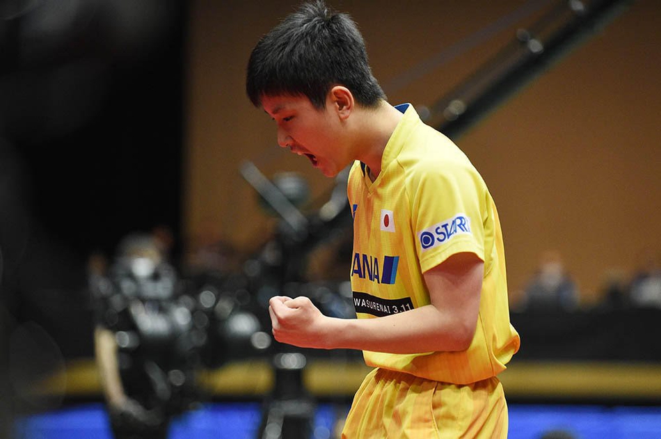 亚洲杯樊振东4-1张本智和