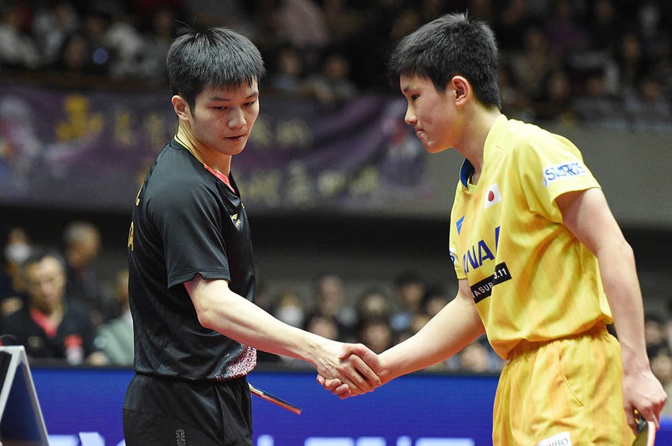 亚洲杯樊振东4-1张本智和