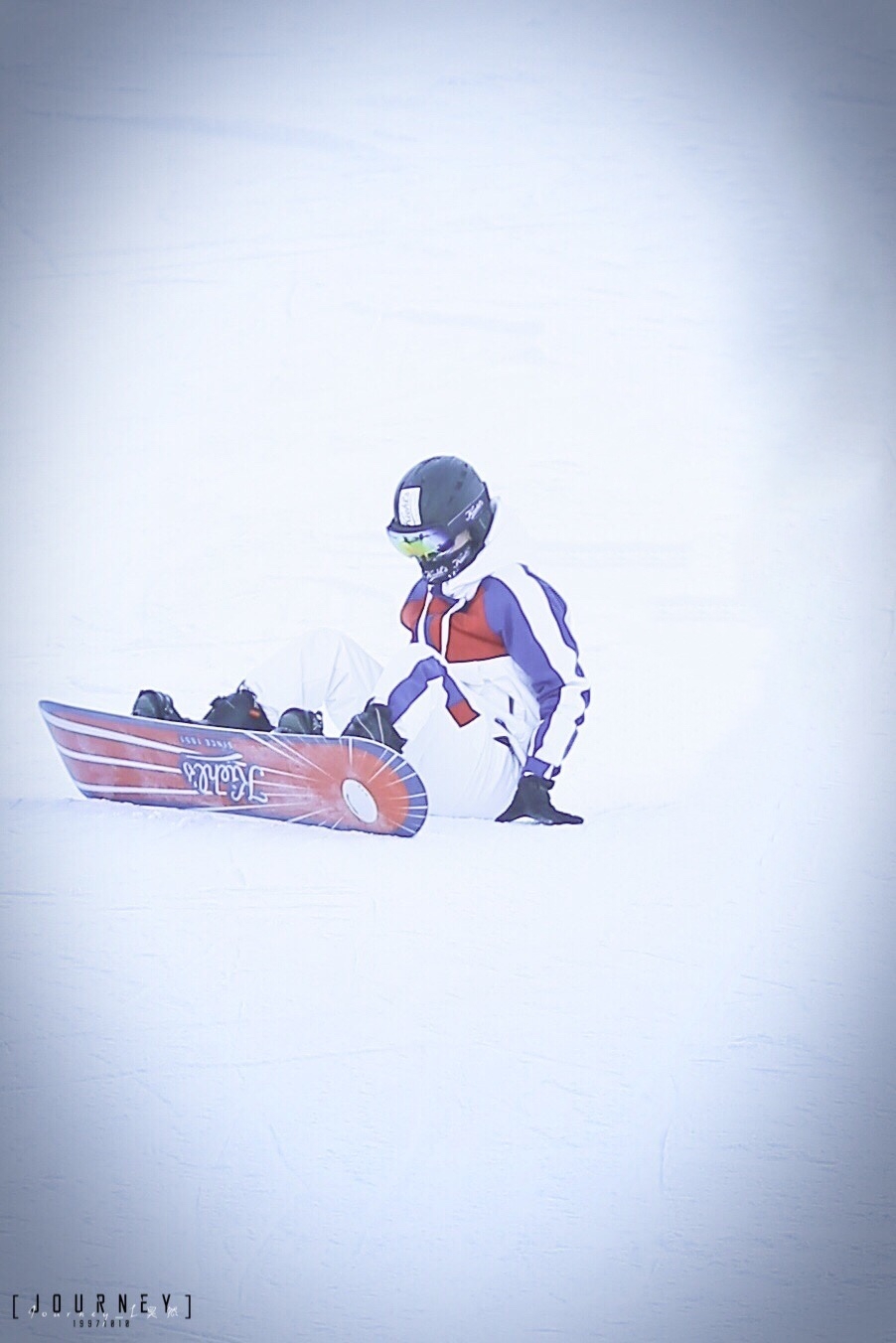 刘昊然滑雪少年感十足