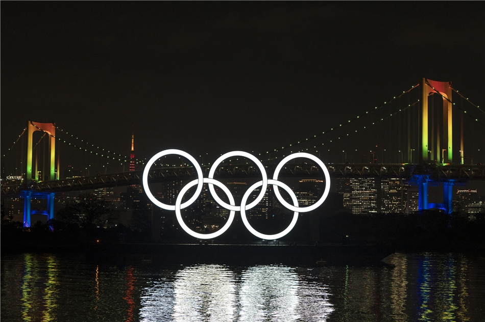 东京奥组委庆祝奥运倒计时半年