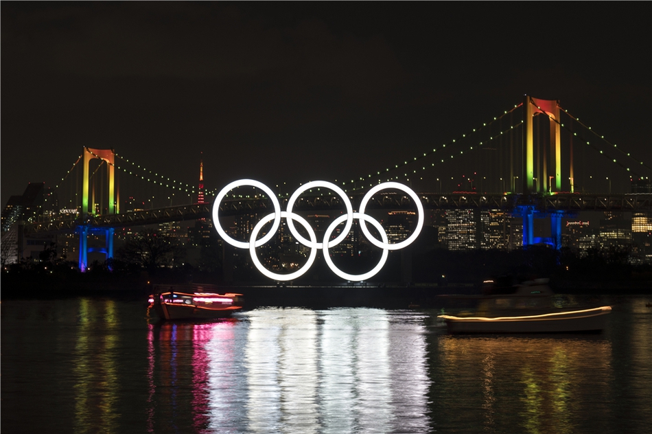 东京奥组委庆祝奥运倒计时半年