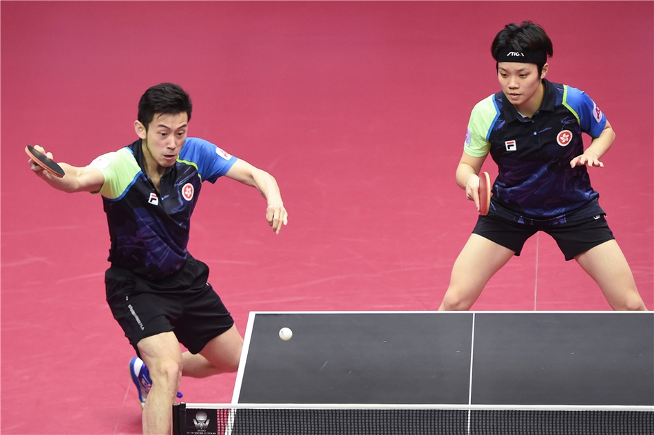 卡塔尔赛王楚钦/孙颖莎晋级