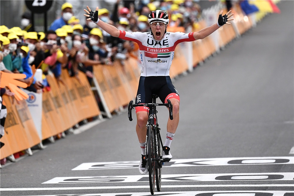 环法第九赛段精彩瞬间