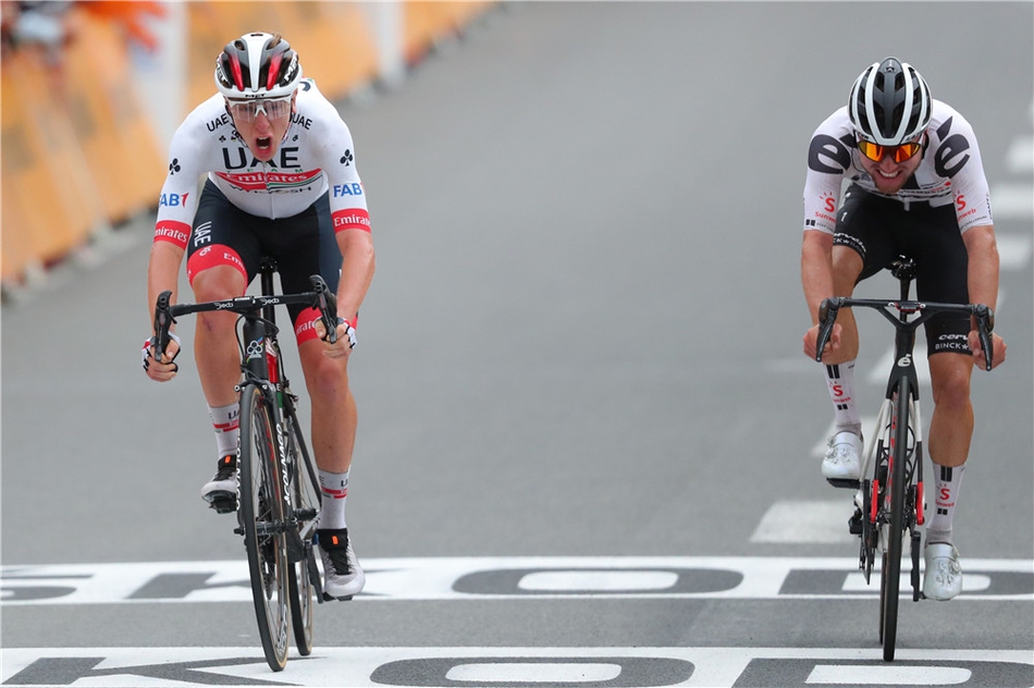 环法第九赛段精彩瞬间