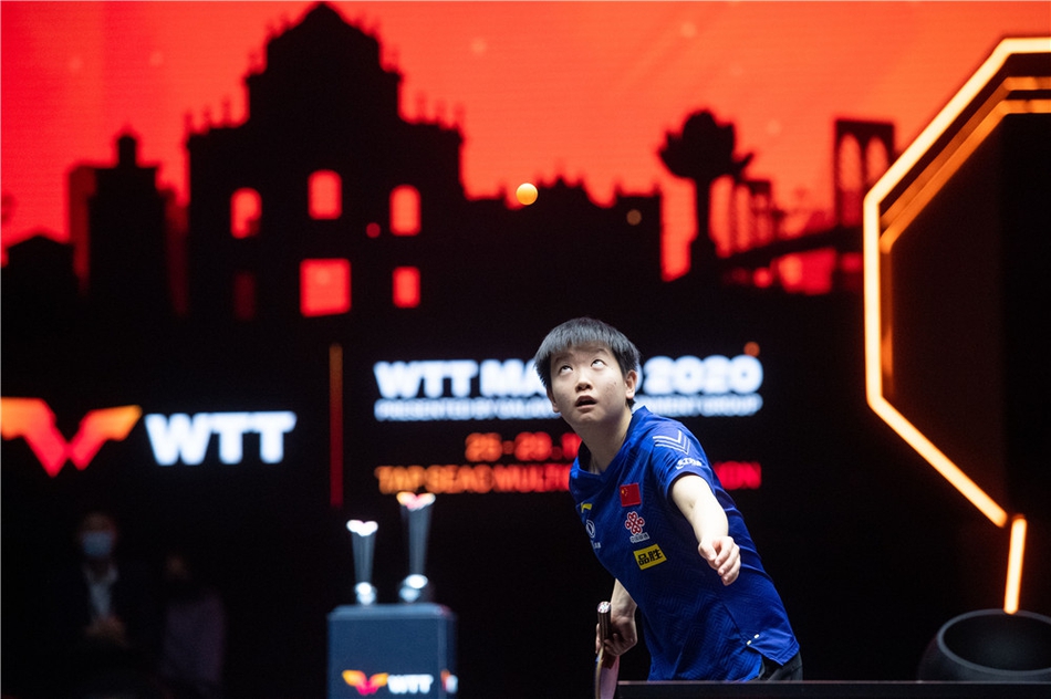 WTT澳门国际赛:孙颖莎夺得女单冠军