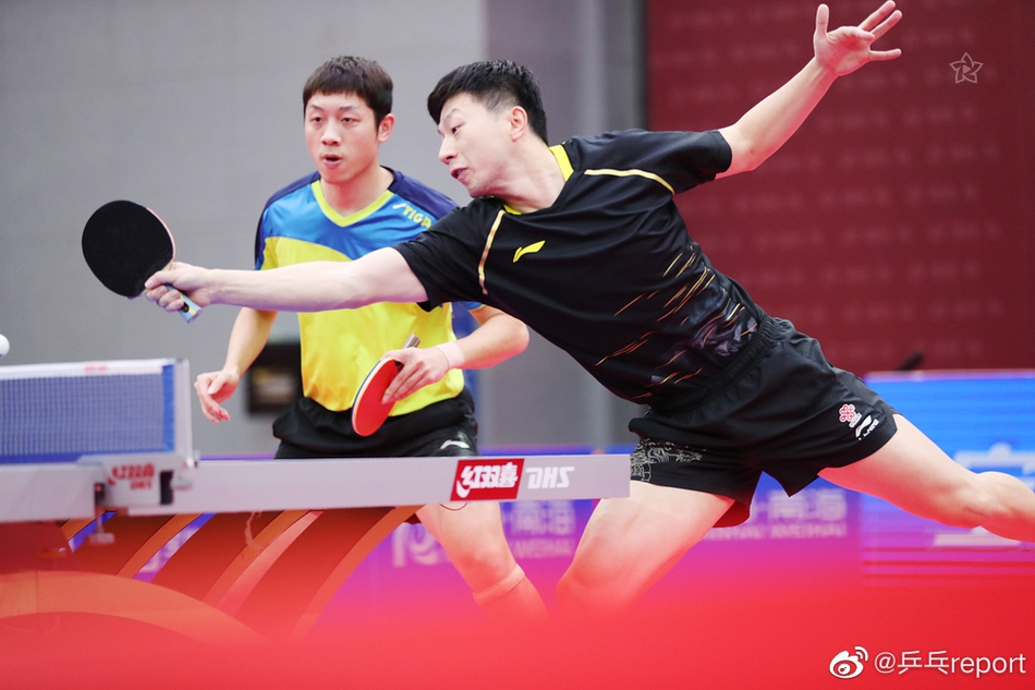 全锦赛马龙/许昕男双夺冠