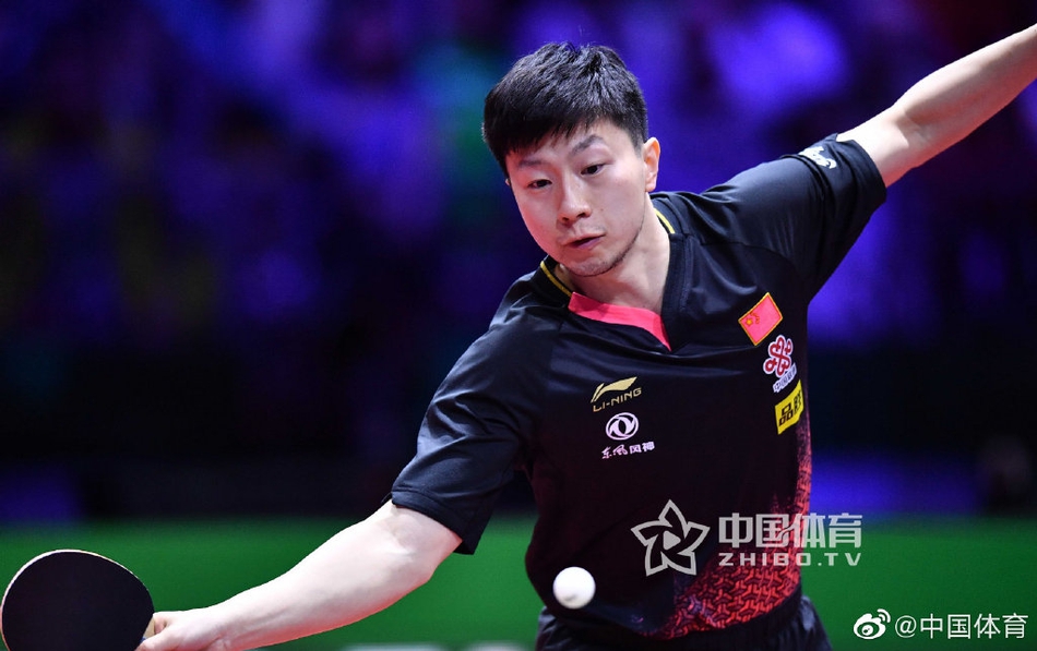 世乒赛马龙胜梁靖进决赛