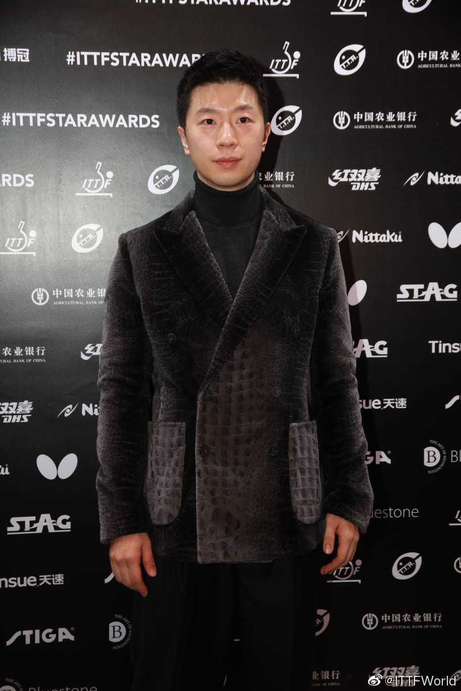 国乒出席乒联球星颁奖盛典