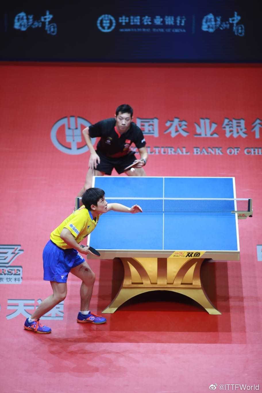 总决赛许昕4-3张本智和