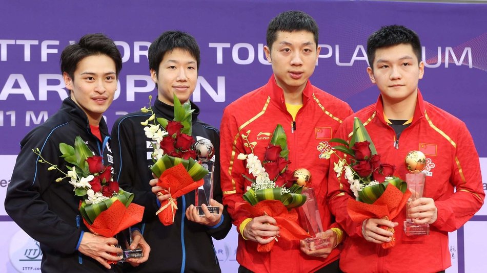 国乒2018冠军回顾50金战绩显眼