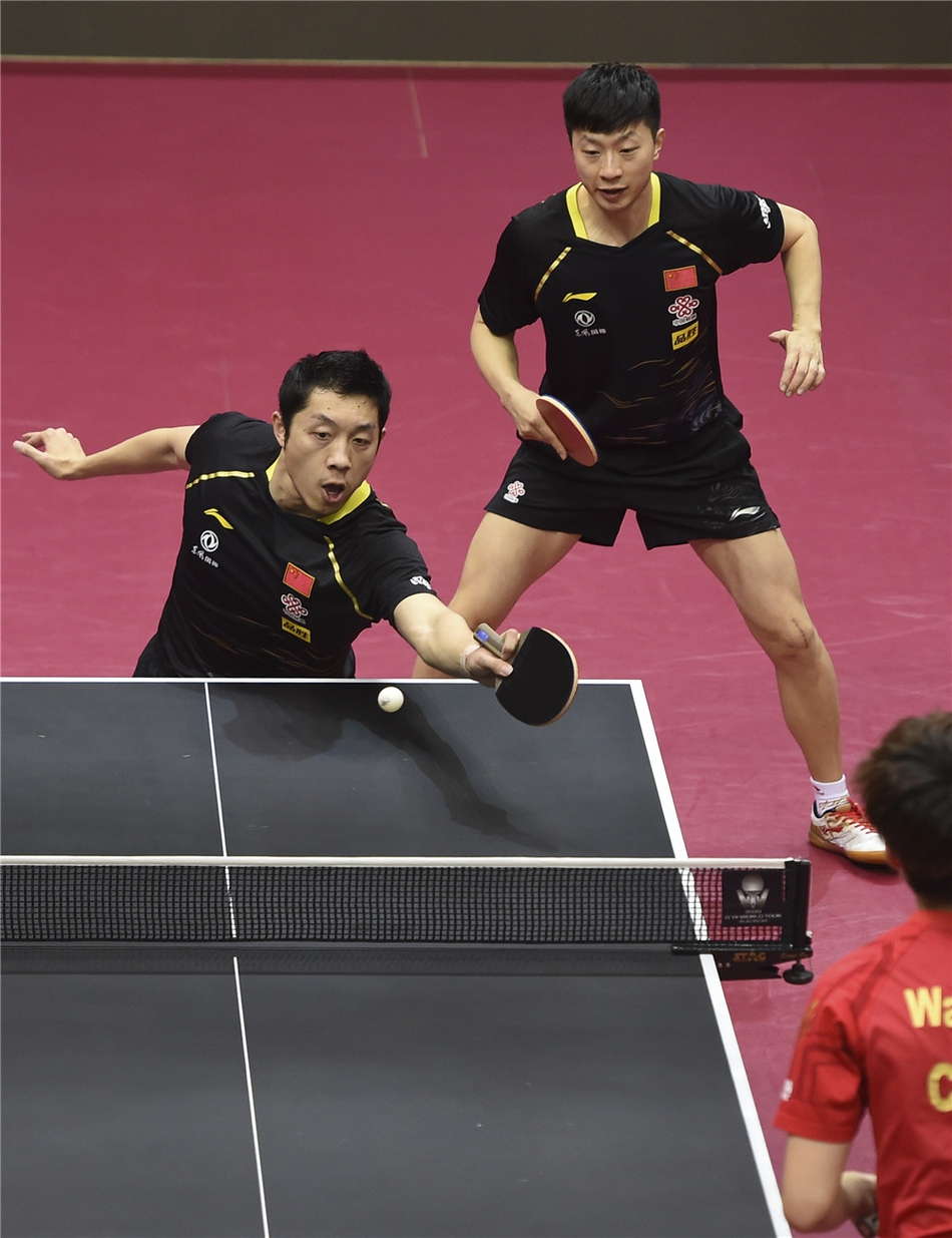 卡塔尔赛马龙许昕晋级男双决赛