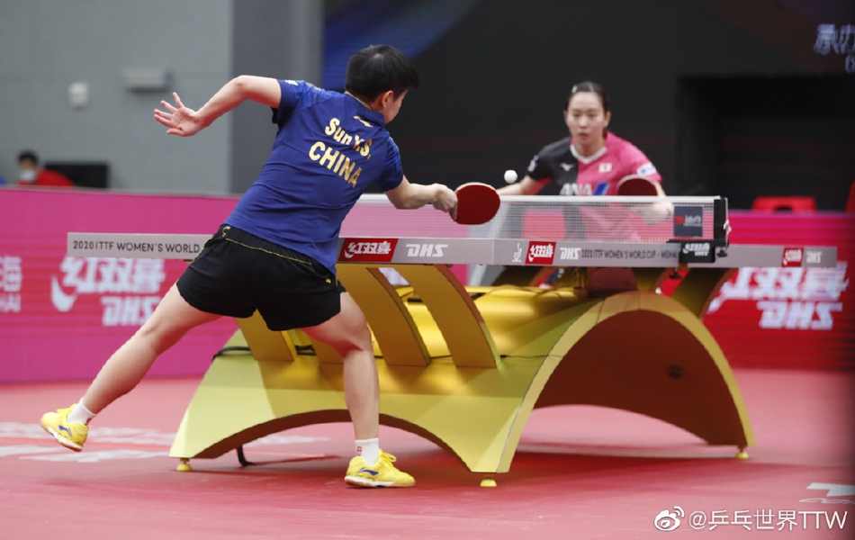 世界杯孙颖莎4-0石川佳纯
