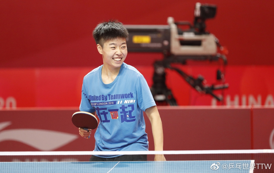 国乒选手备战奥运模拟赛