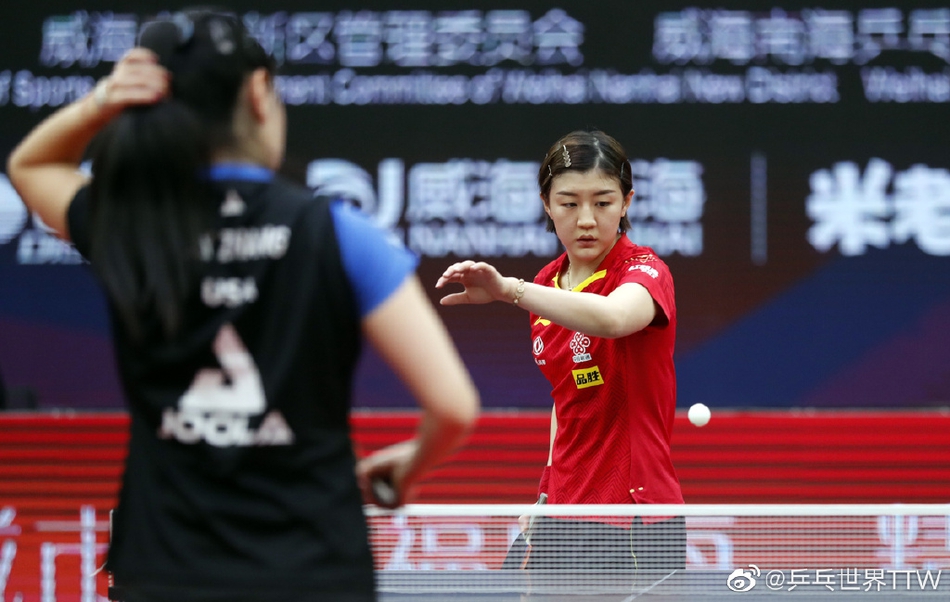 世界杯陈梦4-0张安进四强