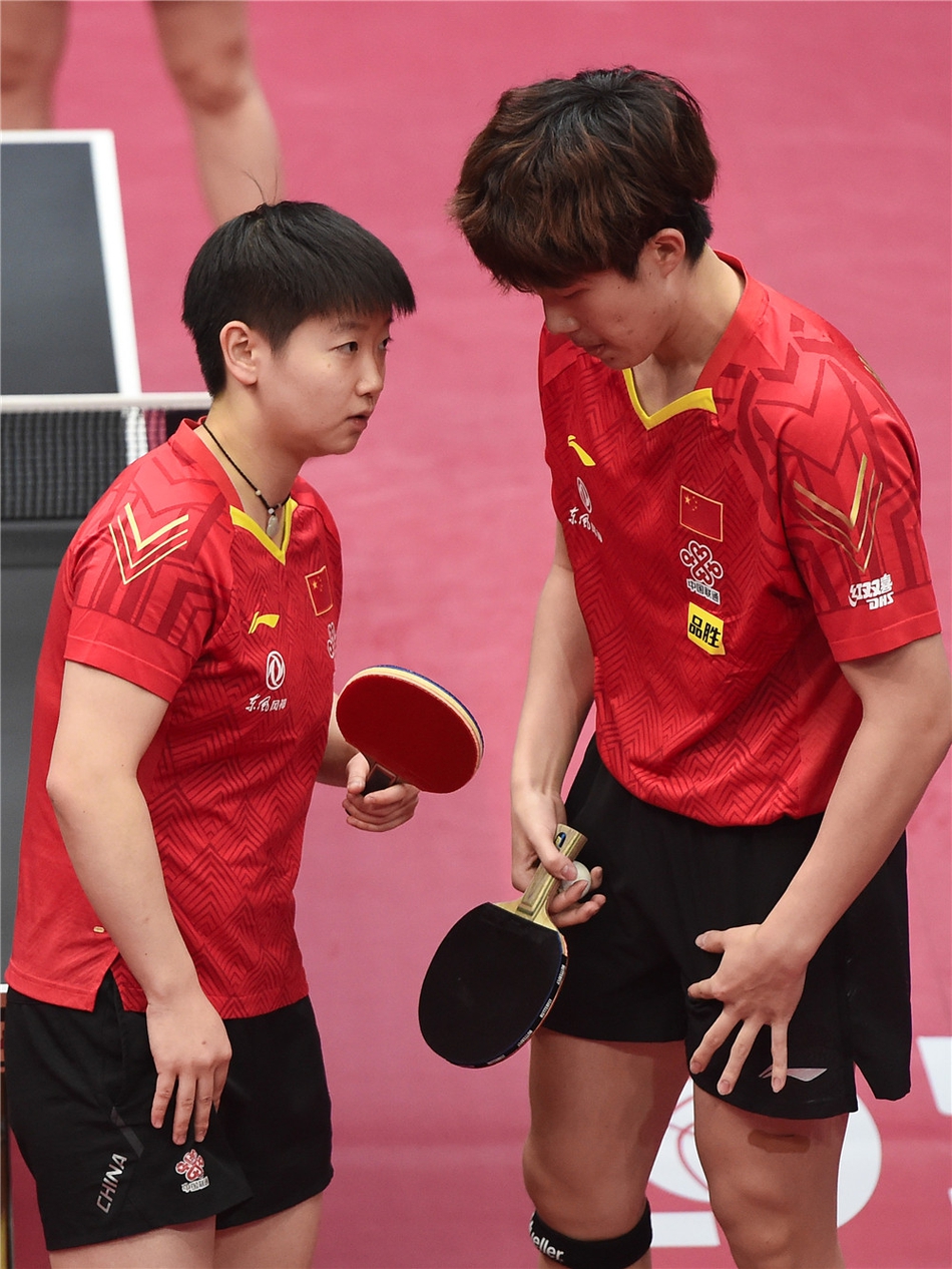 卡塔尔赛王楚钦/孙颖莎晋级