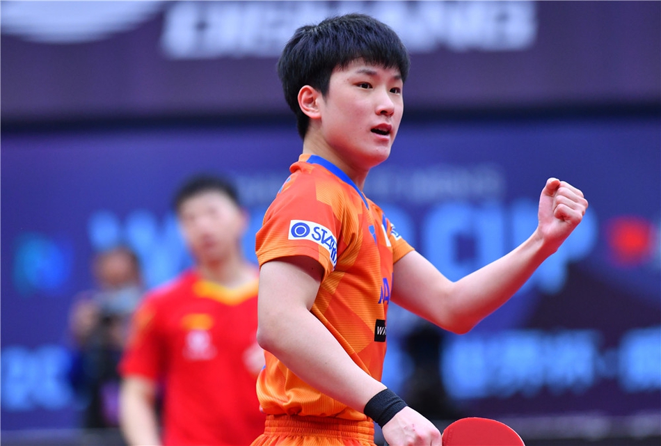 马龙胜张本智和闯入世界杯决赛