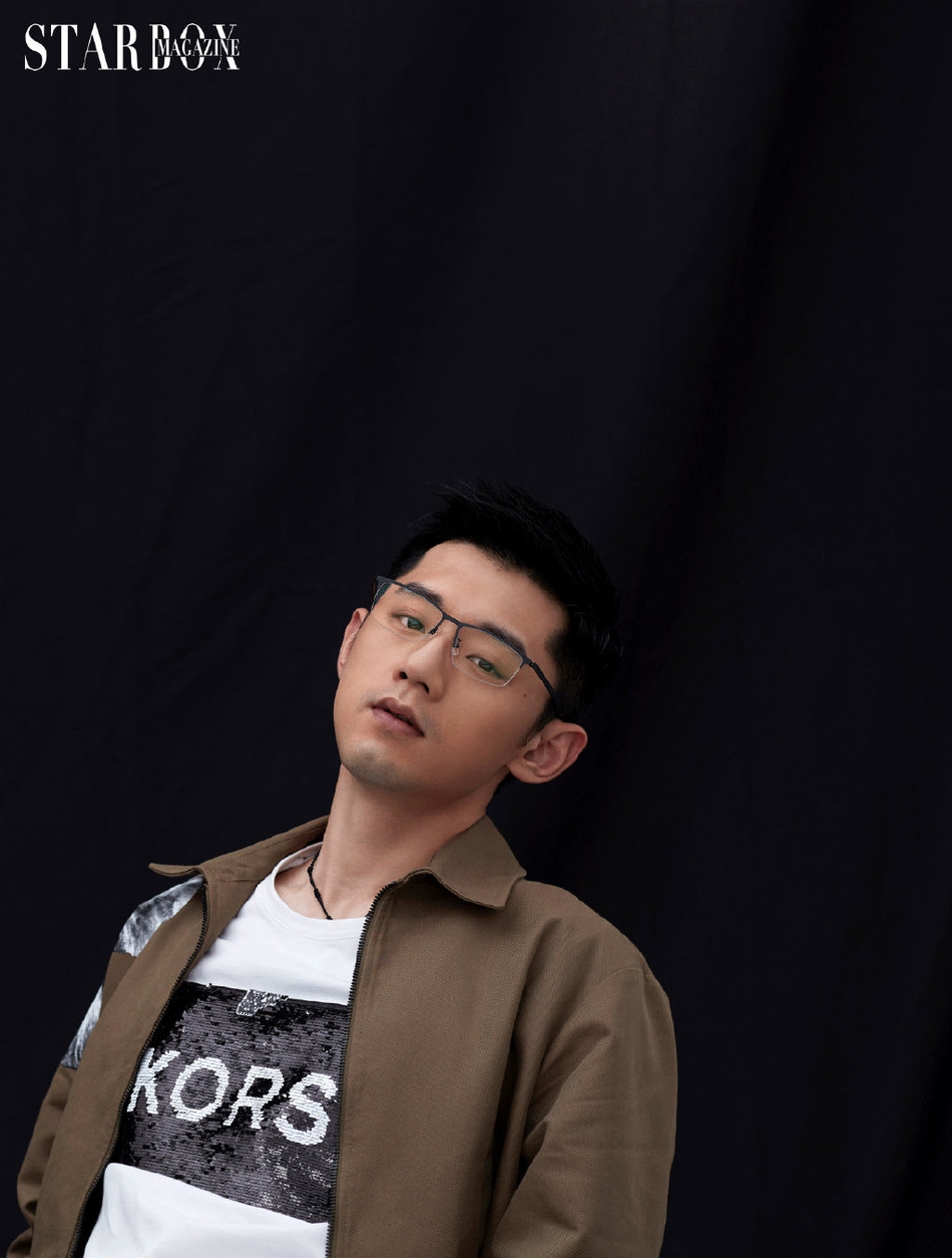 张继科拍时尚大片魅力十足