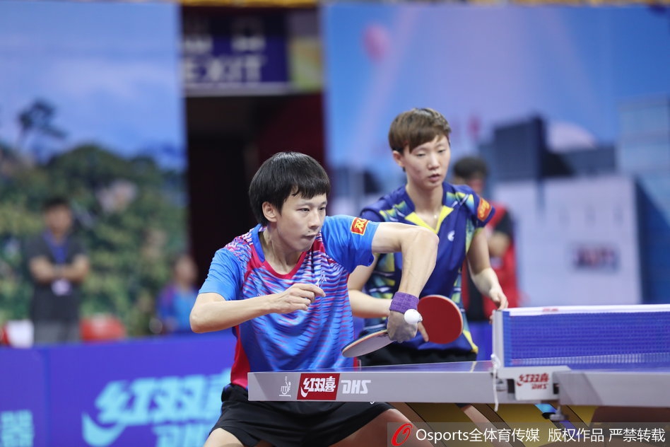 全国乒乓球锦标赛王楚钦孙颖莎夺冠