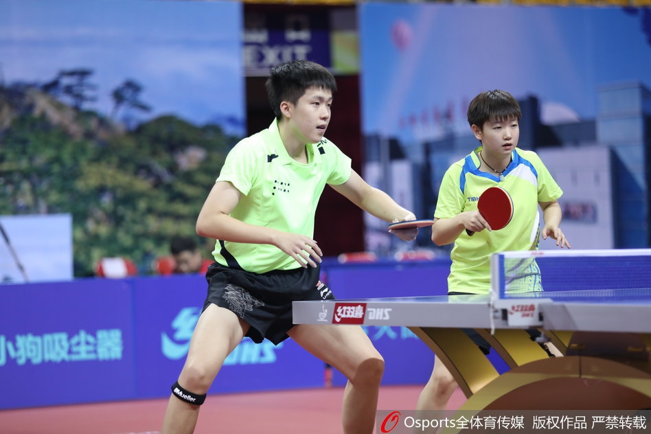 全国乒乓球锦标赛王楚钦孙颖莎夺冠