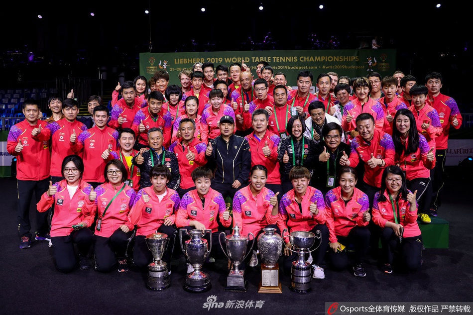 回顾|2019世乒赛一周年 国乒包揽五冠