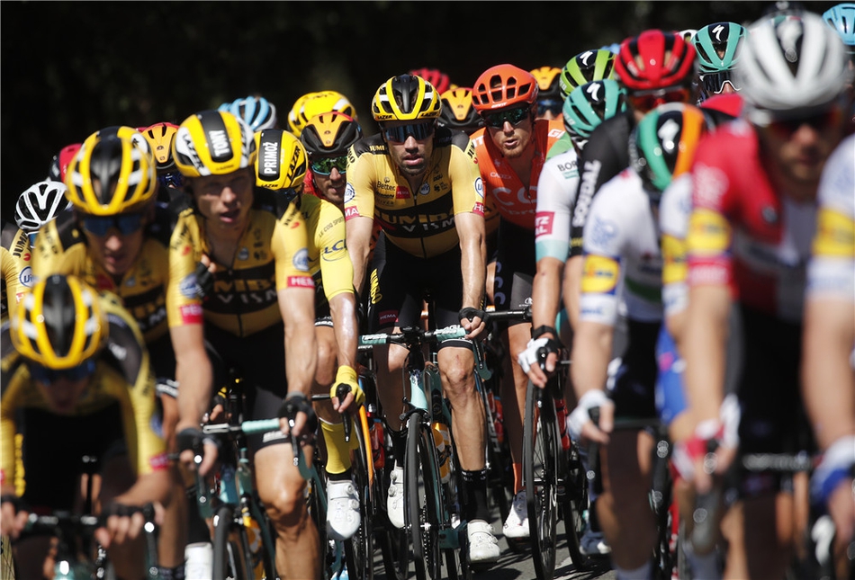 环法第十赛段精彩集锦