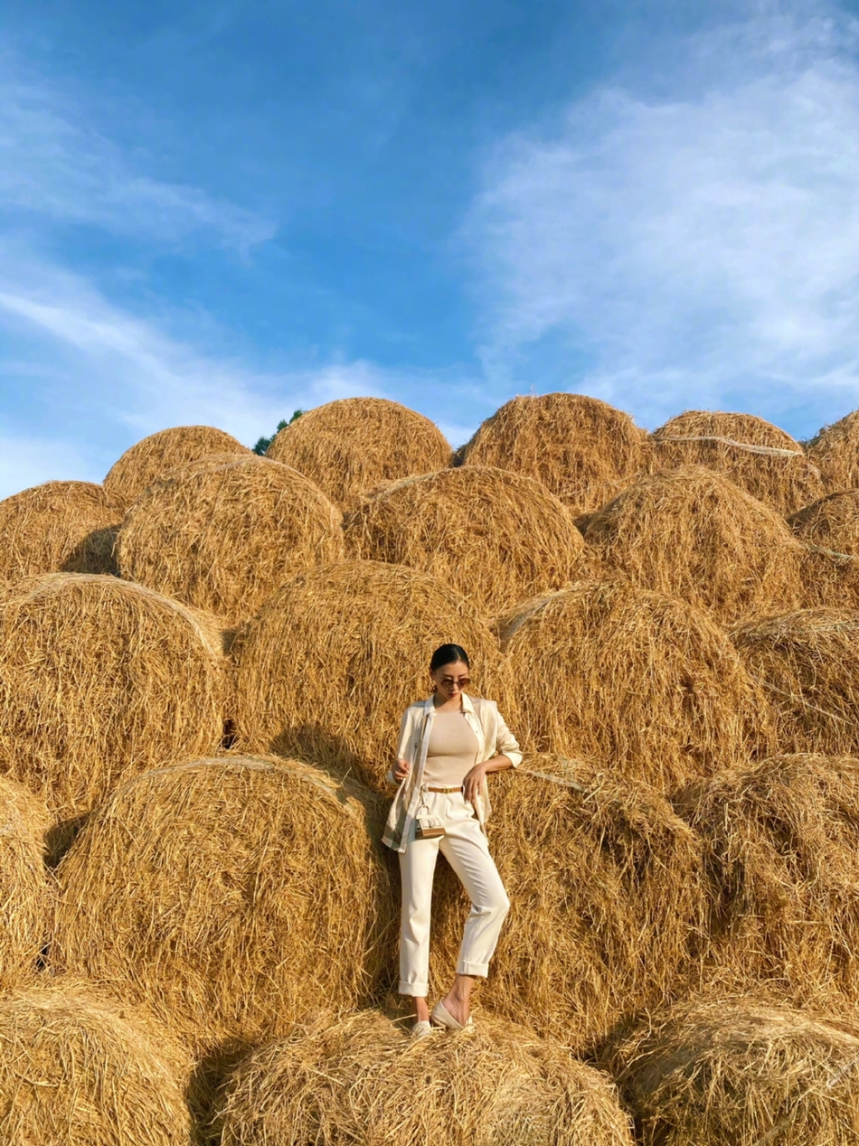 何雯娜写真黑超遮面酷劲十足