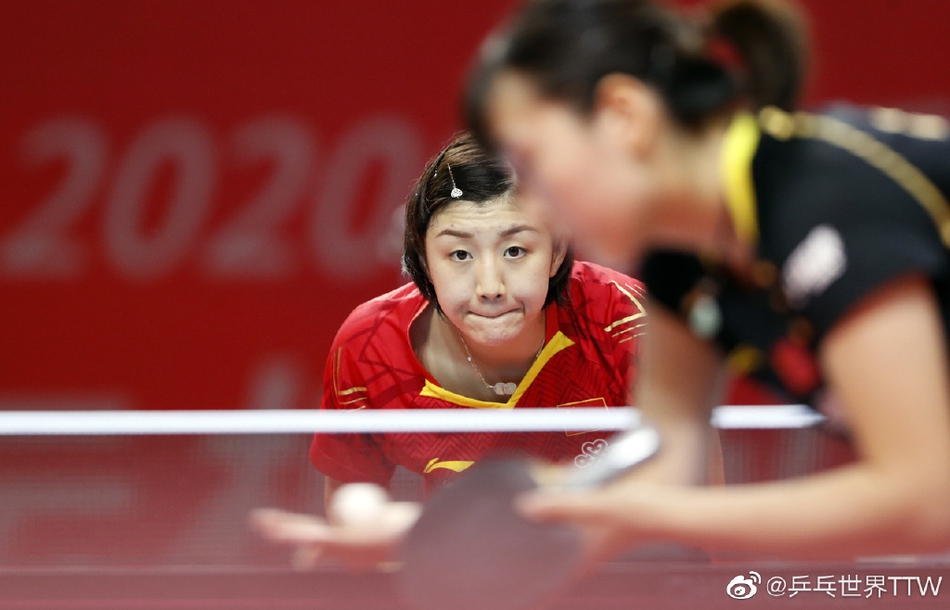 陈梦孙颖莎王曼昱晋级女团决赛